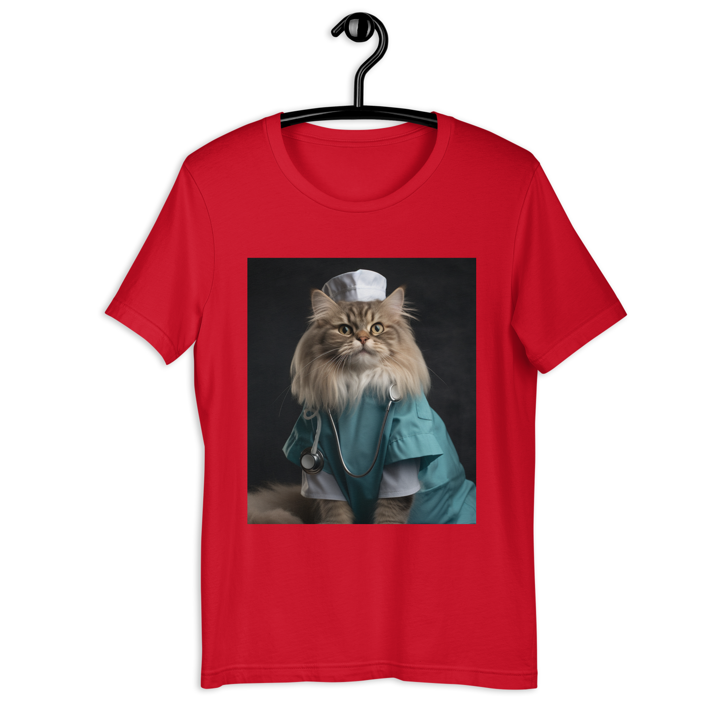 Maine Coon Nurse Unisex t-shirt