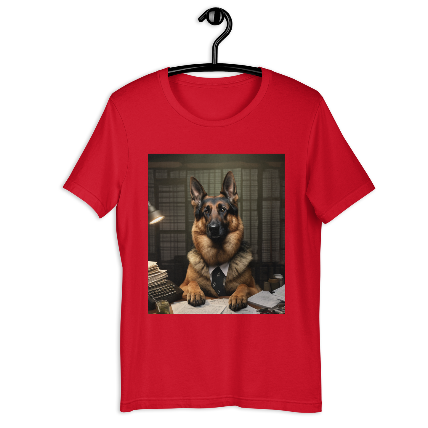 German Shepherd Accountant Unisex t-shirt