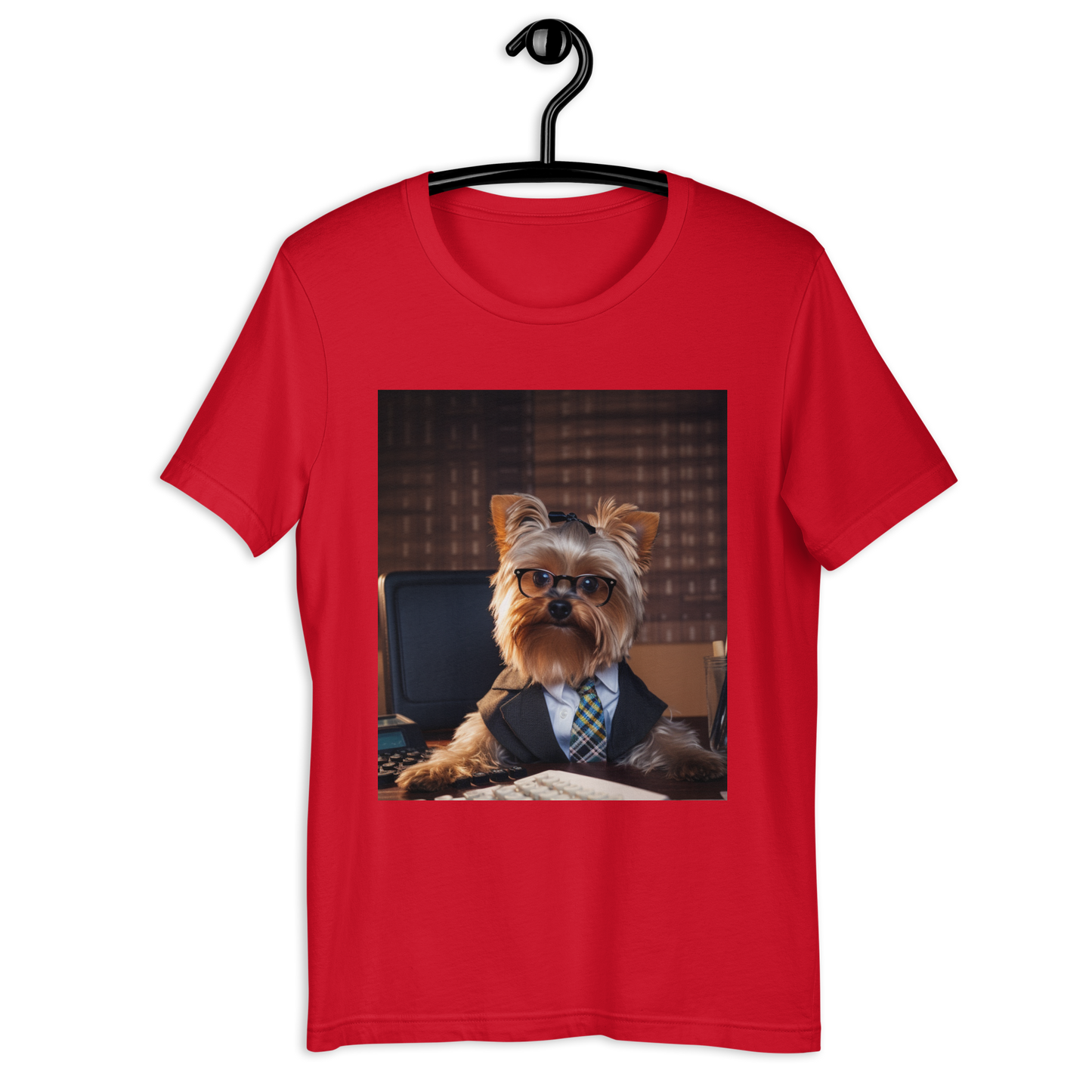 Yorkshire Terrier Accountant Unisex t-shirt