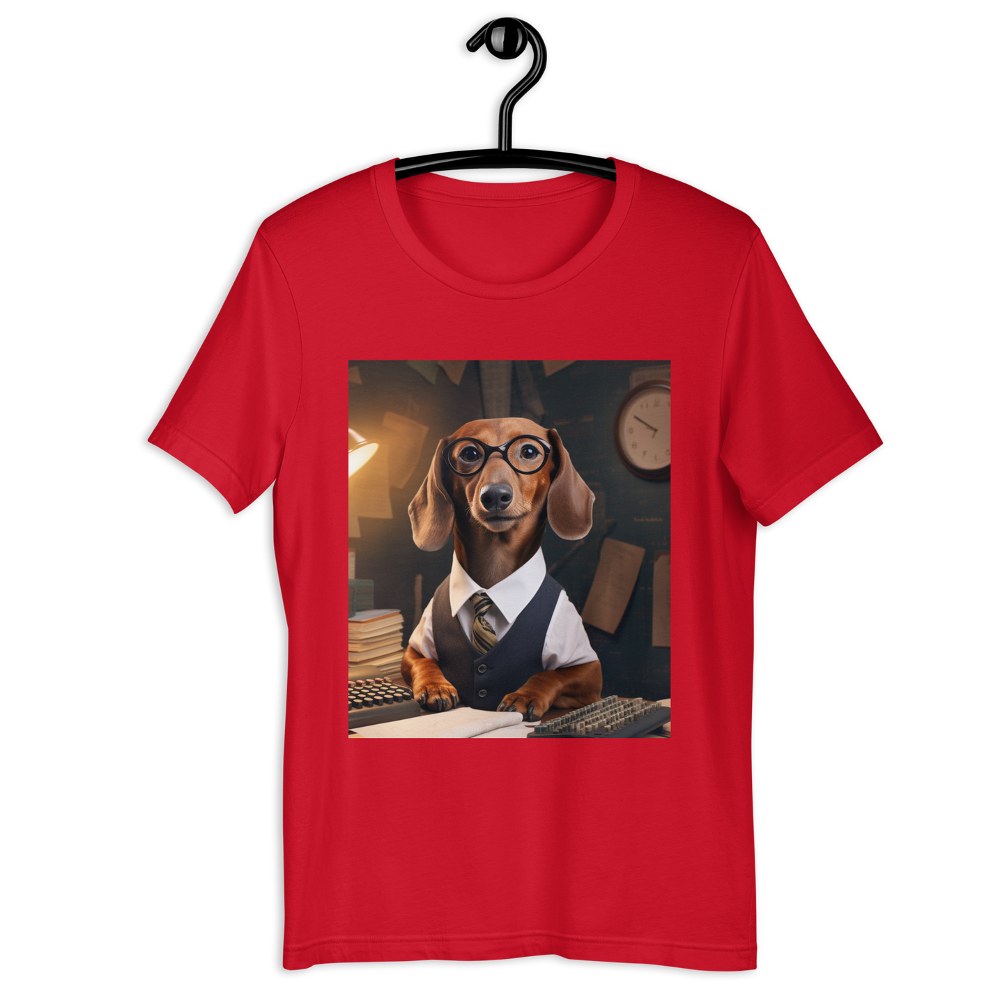 Dachshund Accountant Unisex t-shirt