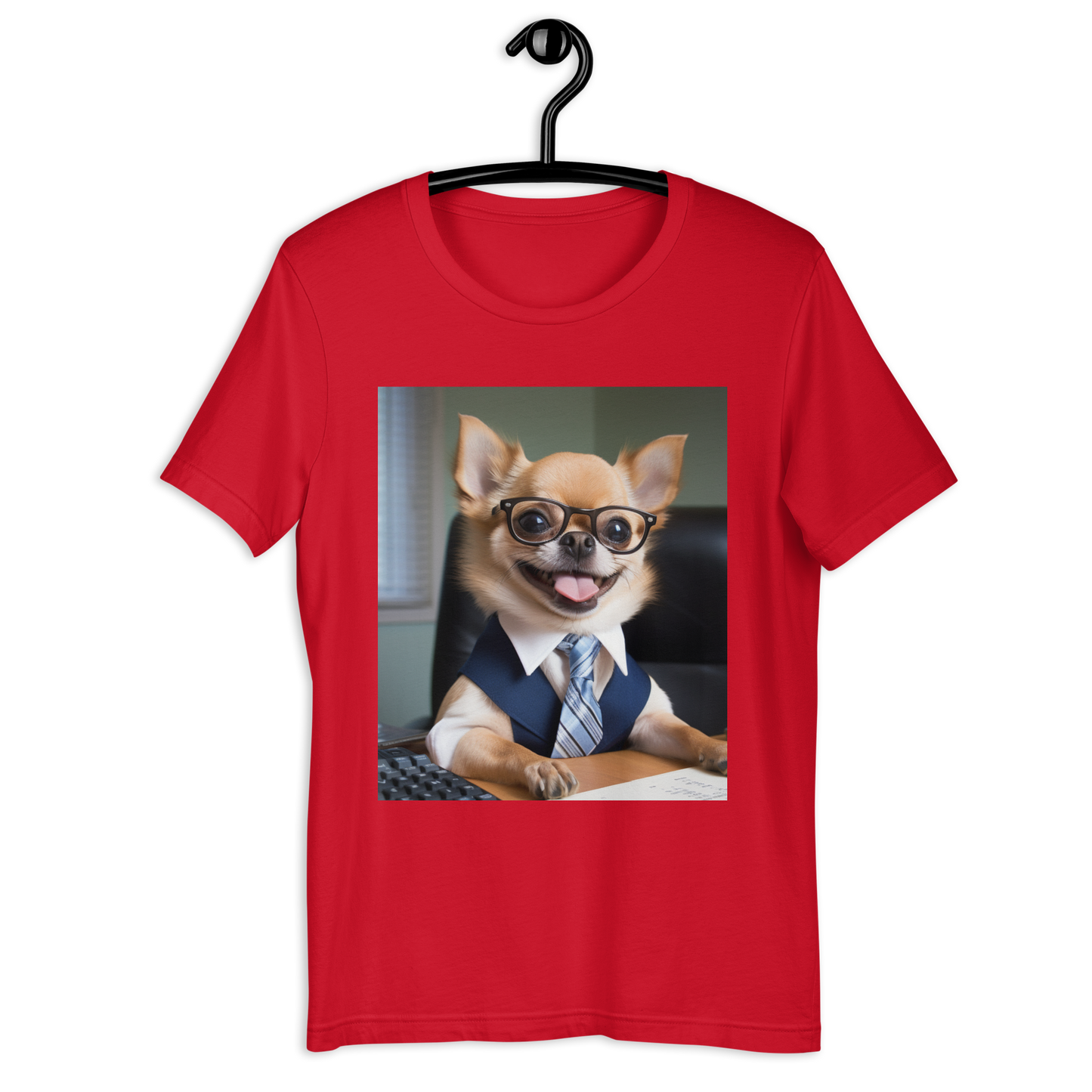 Chihuahua Accountant Unisex t-shirt