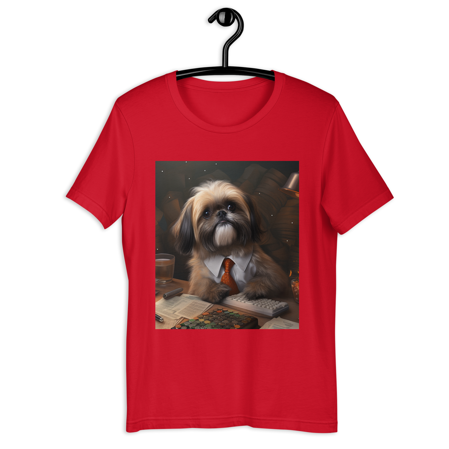 Shih Tzu Accountant Unisex t-shirt