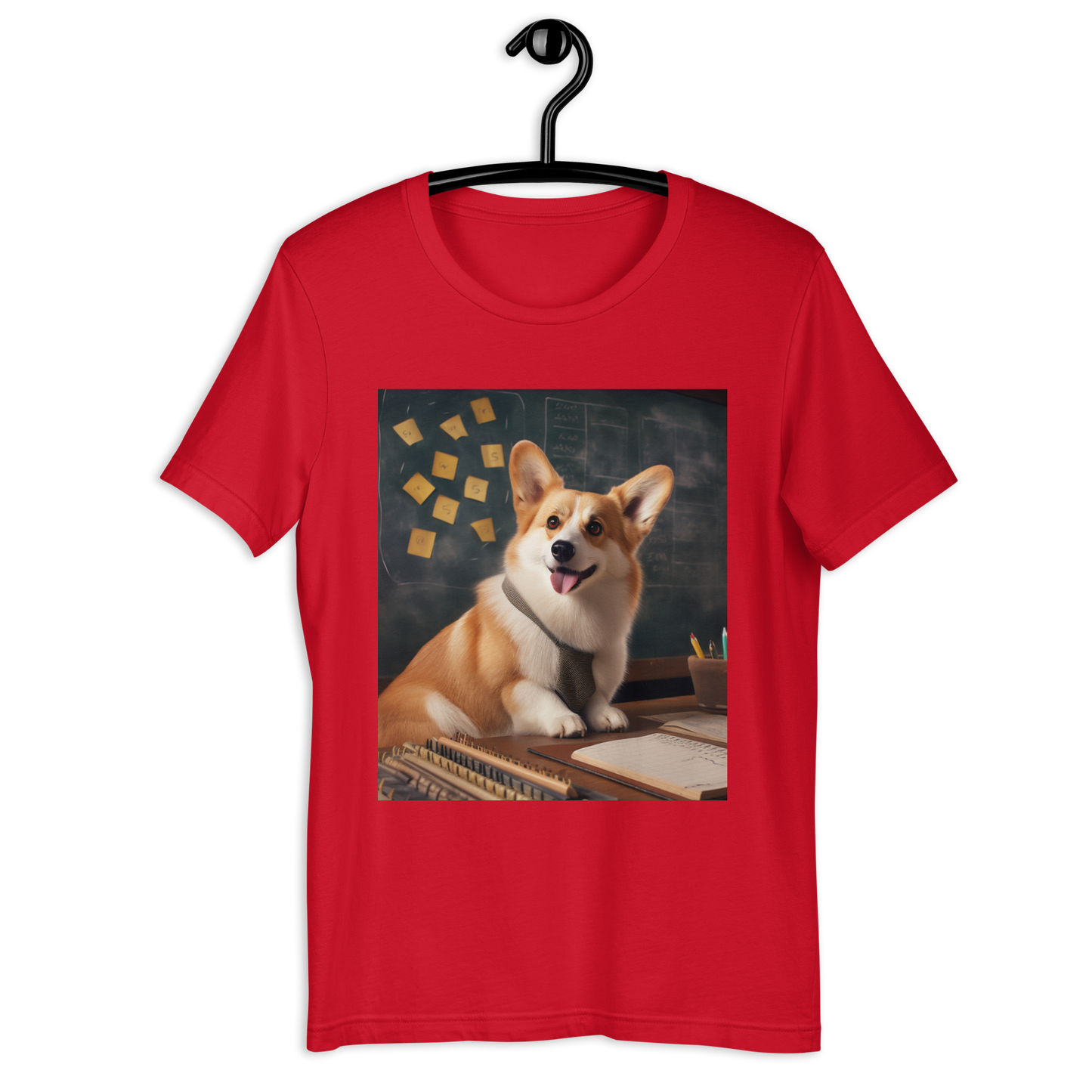 Pembroke Welsh Corgi Teacher Unisex t-shirt