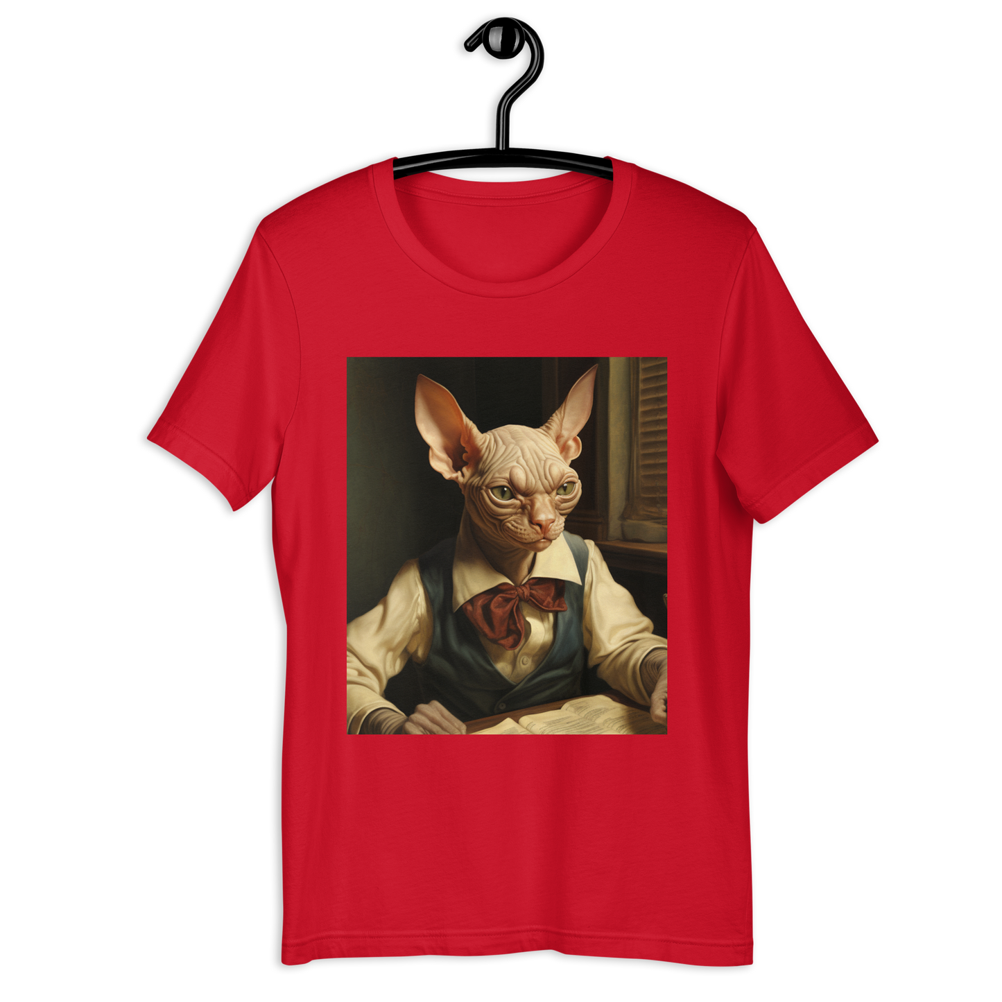 Sphynx Accountant Unisex t-shirt