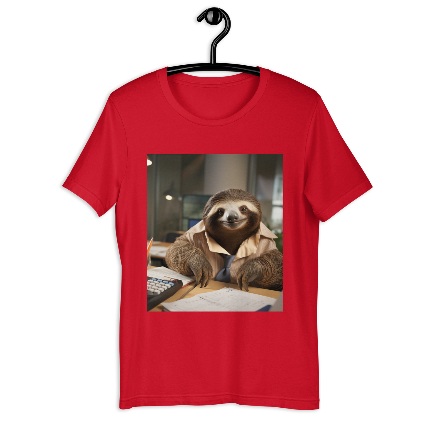 Sloth Accountant Unisex t-shirt