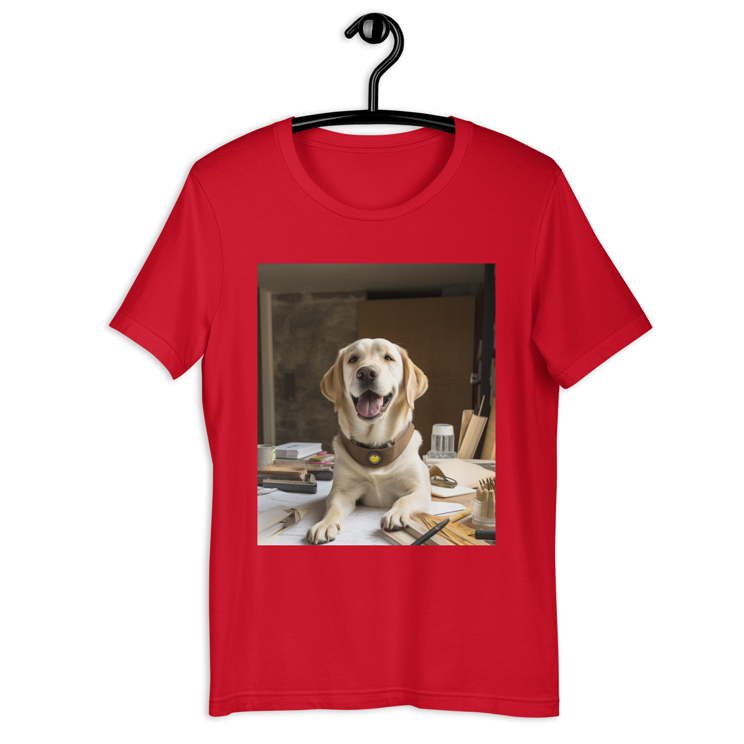 Labrador Retriever Architect Unisex t-shirt