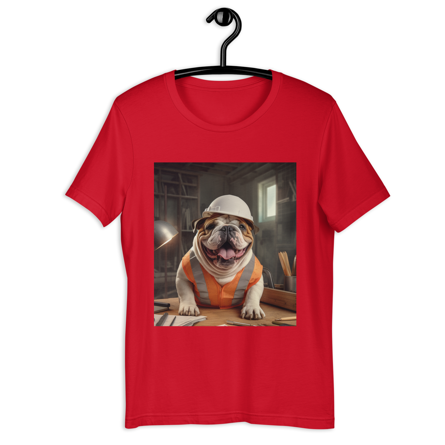 Bulldog Architect Unisex t-shirt