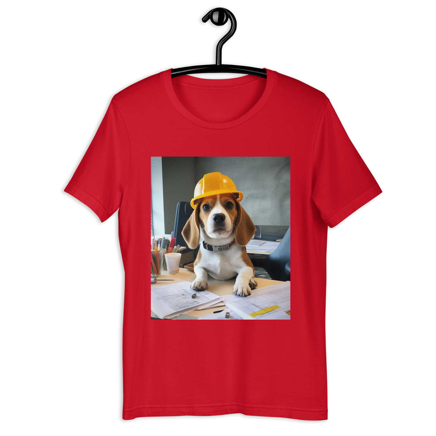 Beagle Architect Unisex t-shirt