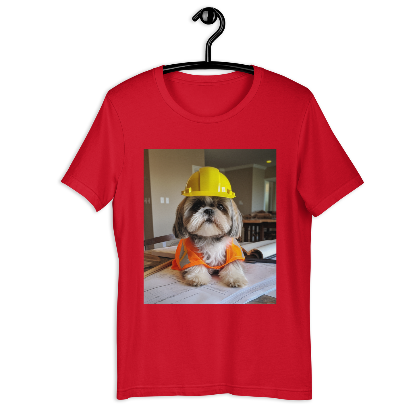 Shih Tzu Architect Unisex t-shirt