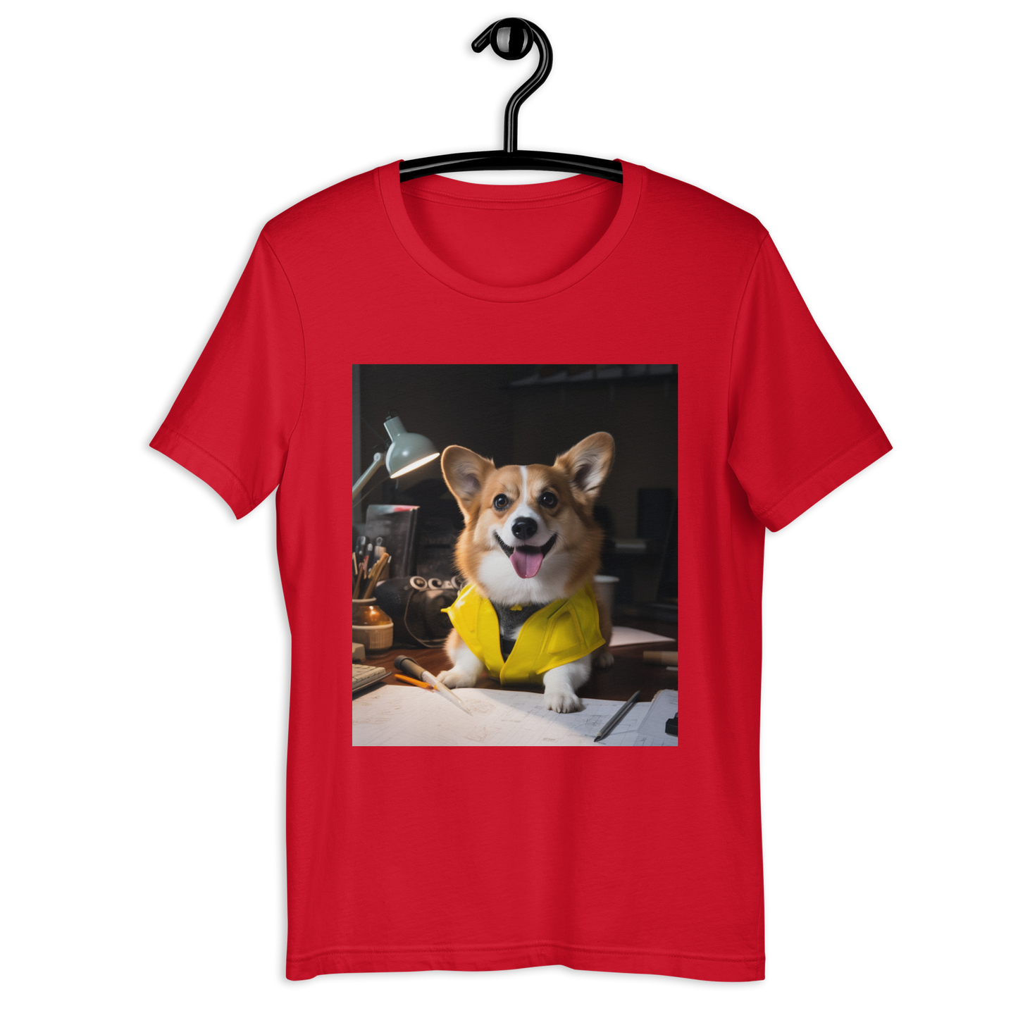 Pembroke Welsh Corgi Architect Unisex t-shirt