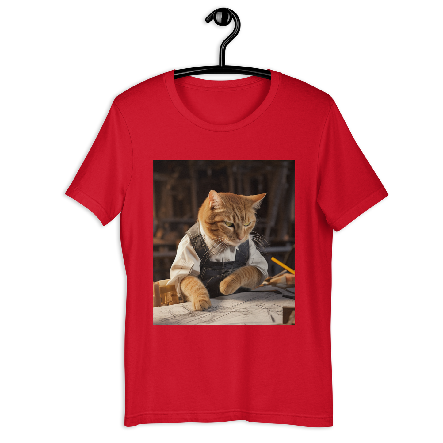 Domestic Shorthair ArchitectUnisex t-shirt