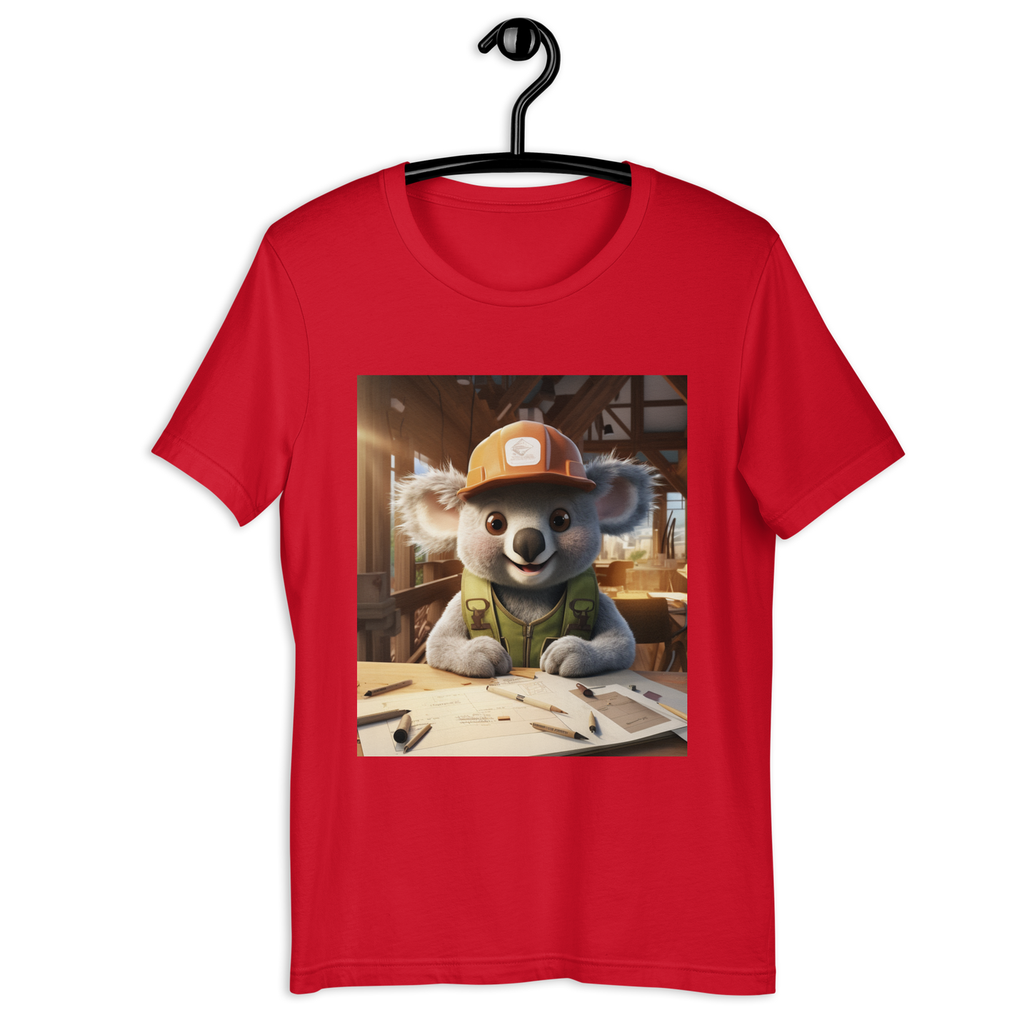 Koala Architect Unisex t-shirt