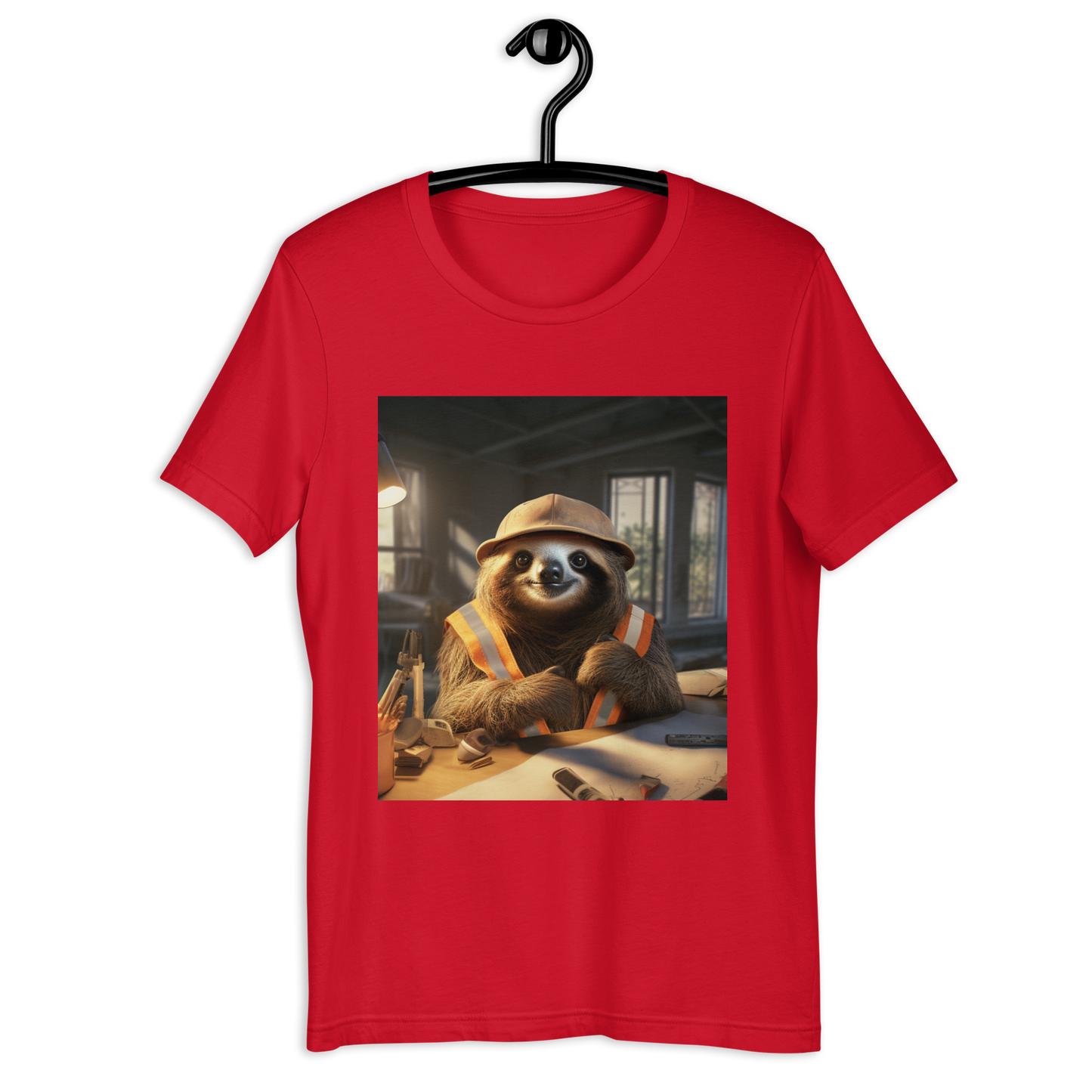 Sloth Architect Unisex t-shirt