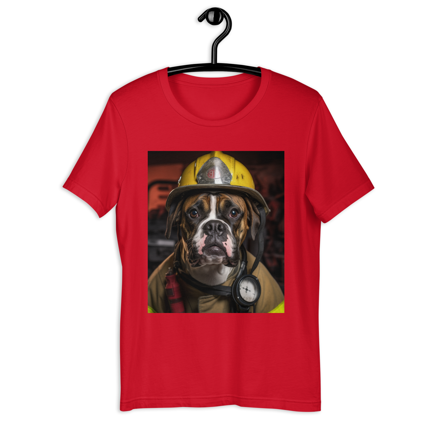 Boxer Firefighter Unisex t-shirt