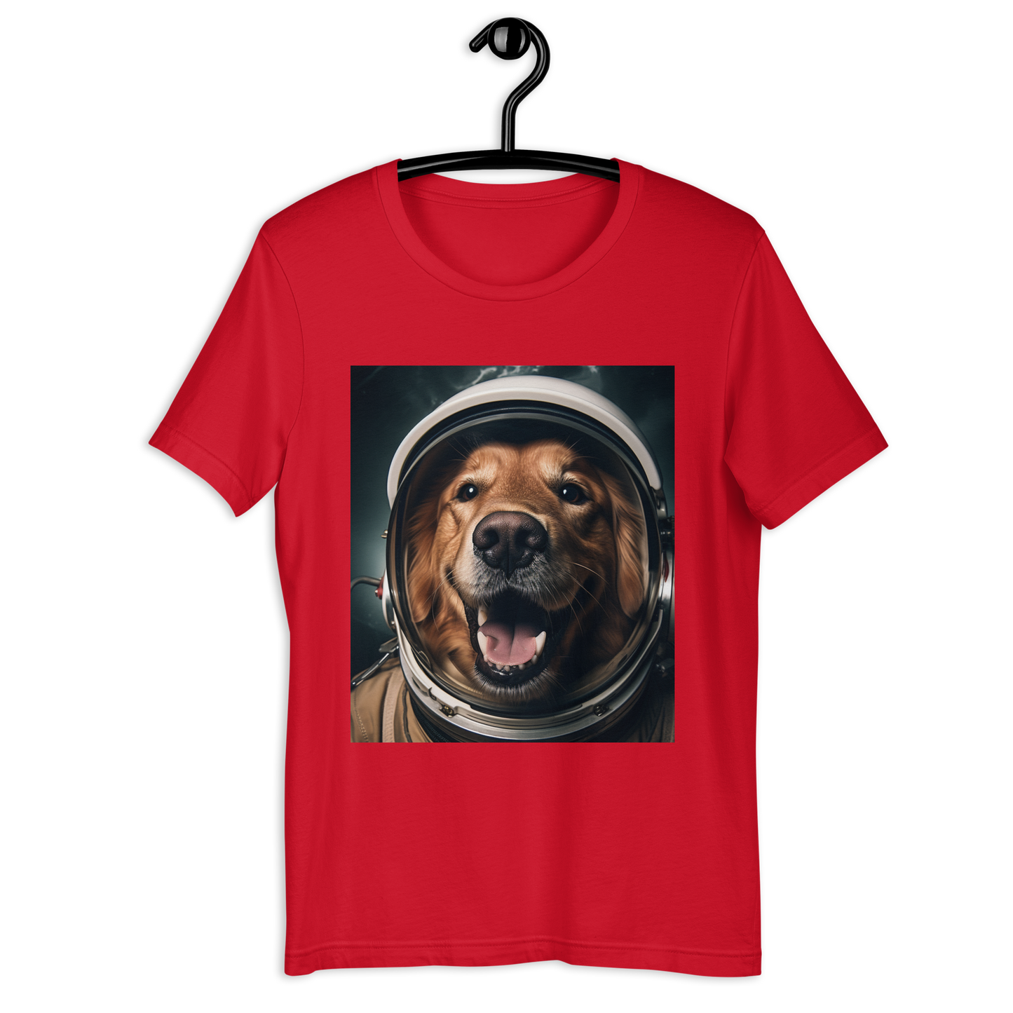 Golden Retriever Astronaut Unisex t-shirt