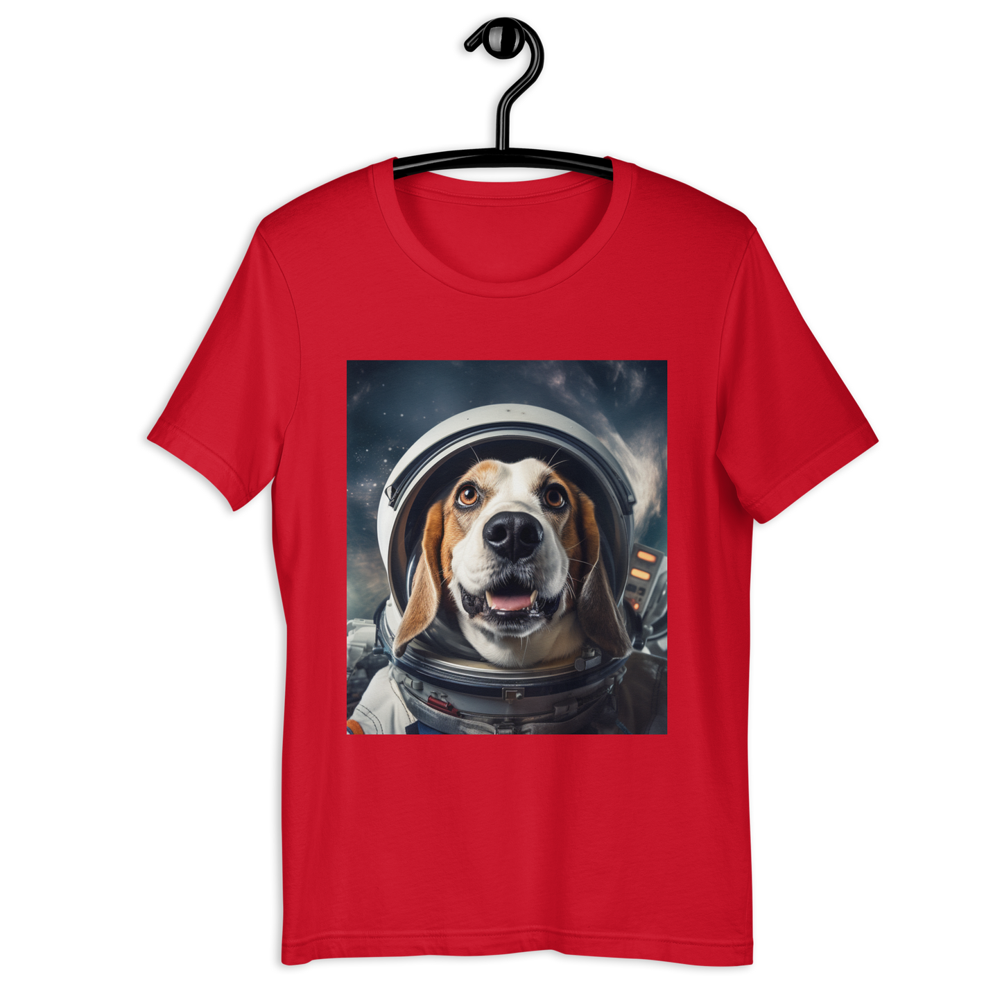 Beagle Astronaut Unisex t-shirt