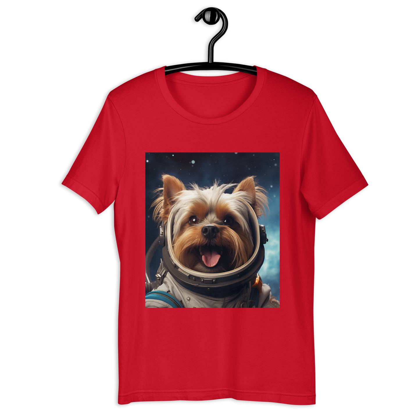 Yorkshire Terrier Astronaut Unisex t-shirt