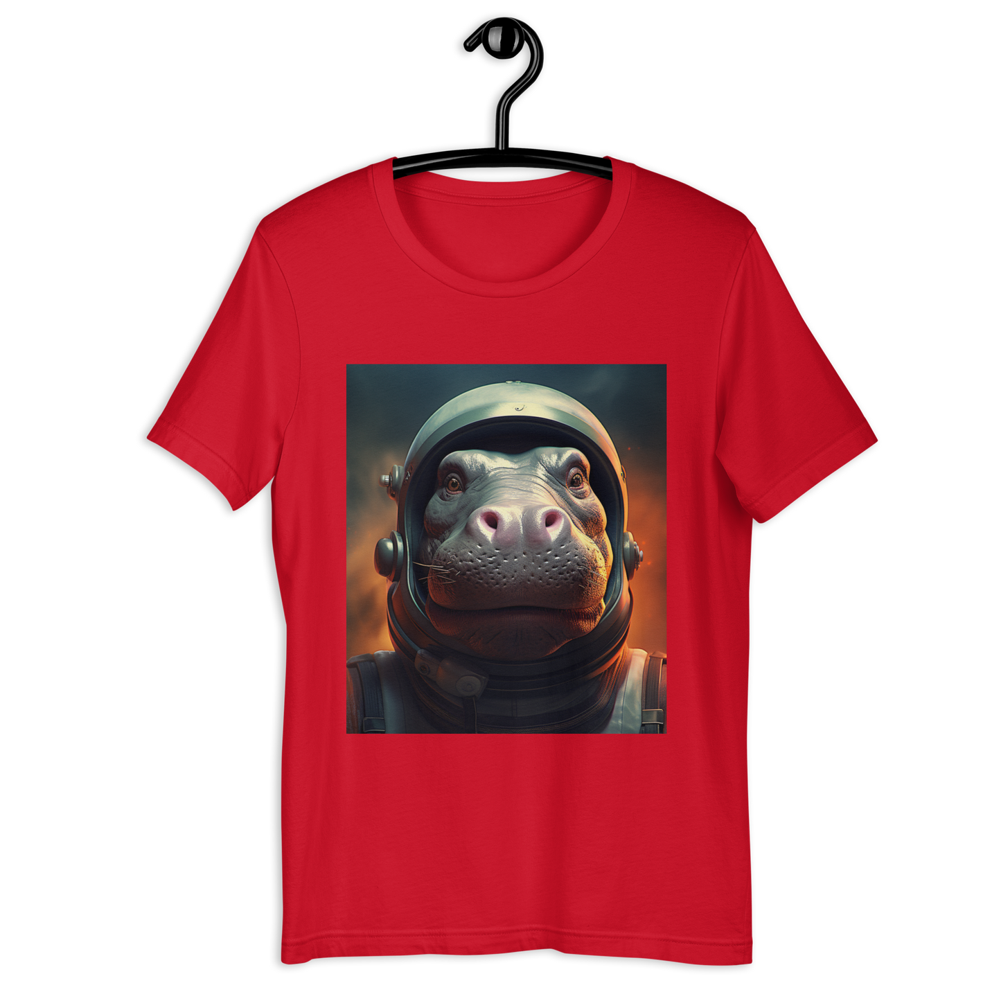 Hippo Astronaut Unisex t-shirt