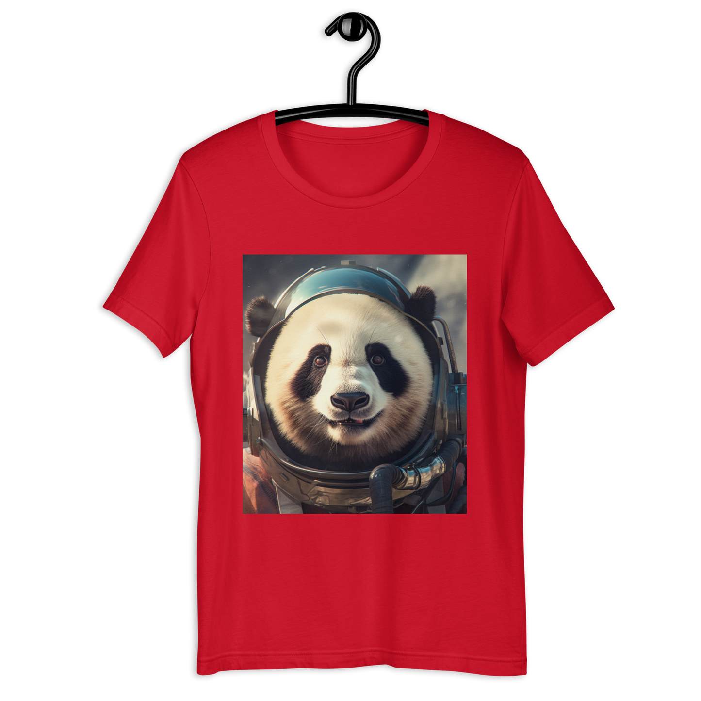 Panda Astronaut Unisex t-shirt