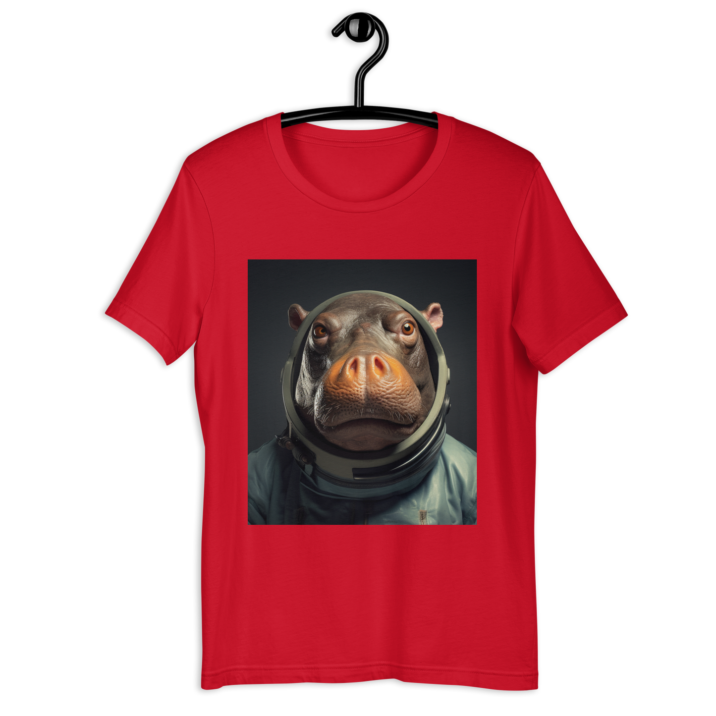 Hippo Astronaut Unisex t-shirt