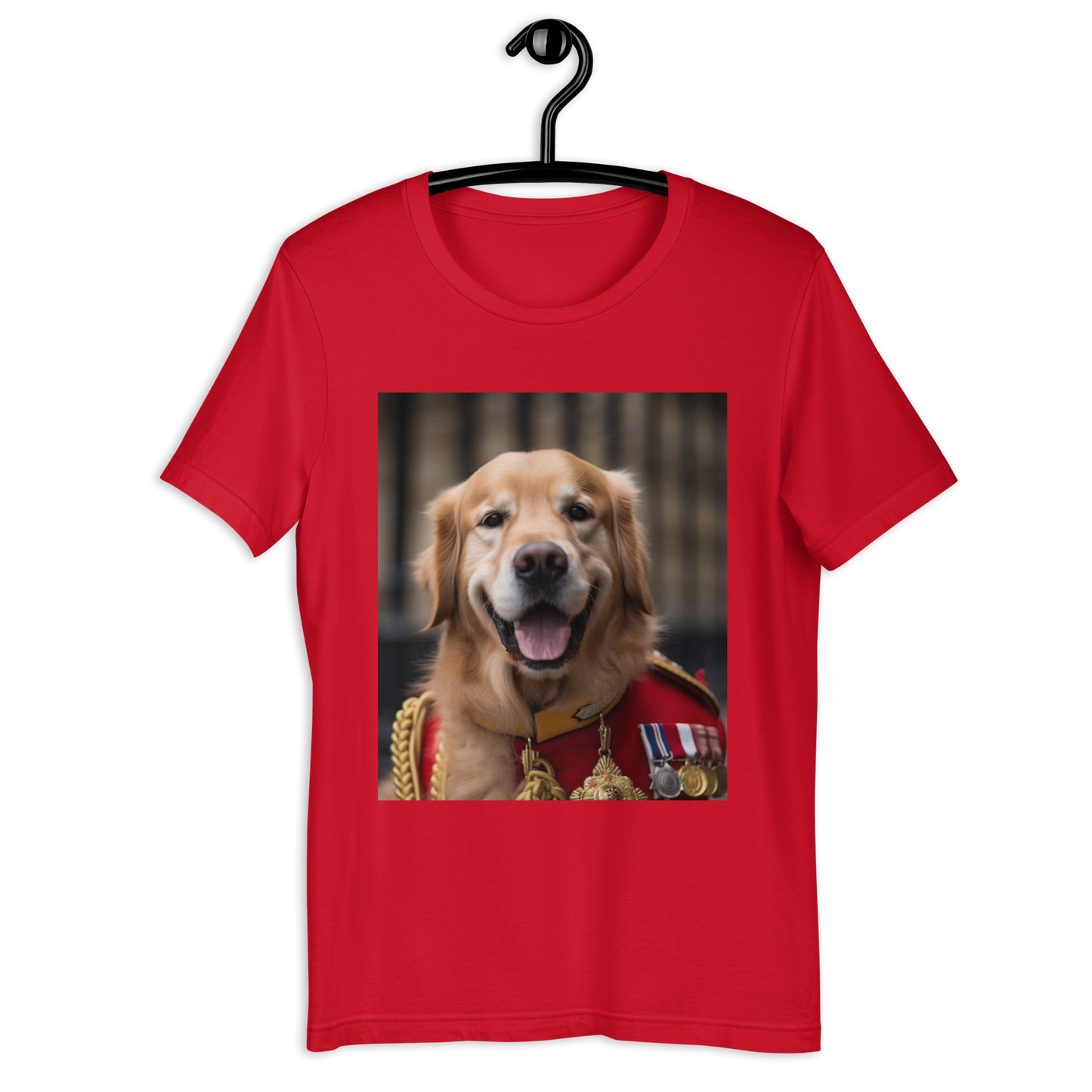 Golden Retriever BritishRoyalGuard Unisex t-shirt