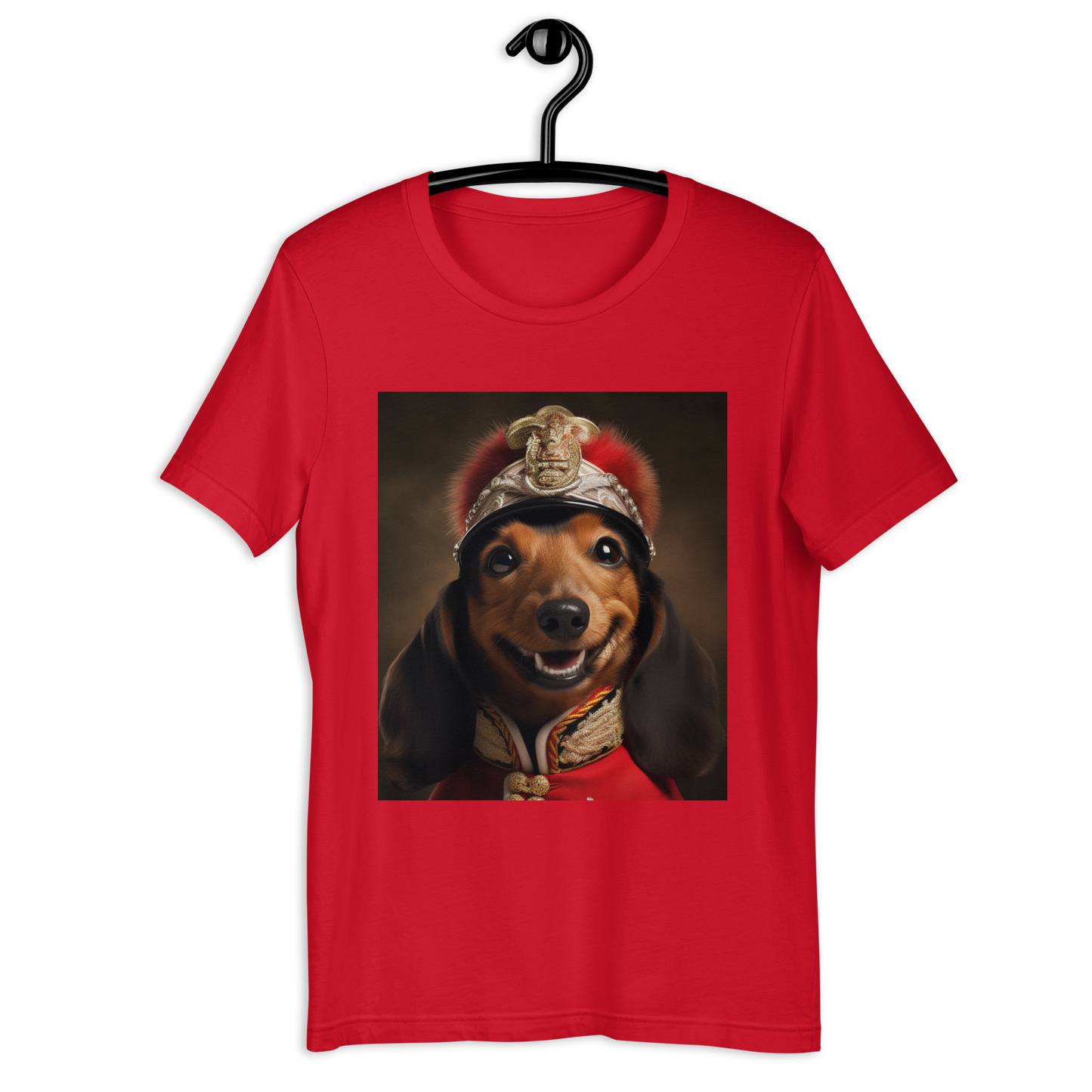 Dachshund BritishRoyalGuard Unisex t-shirt