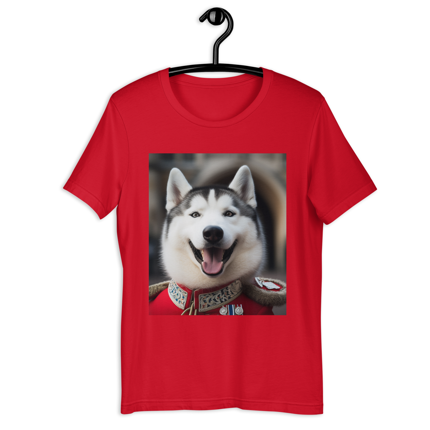 Siberian Husky BritishRoyalGuard Unisex t-shirt