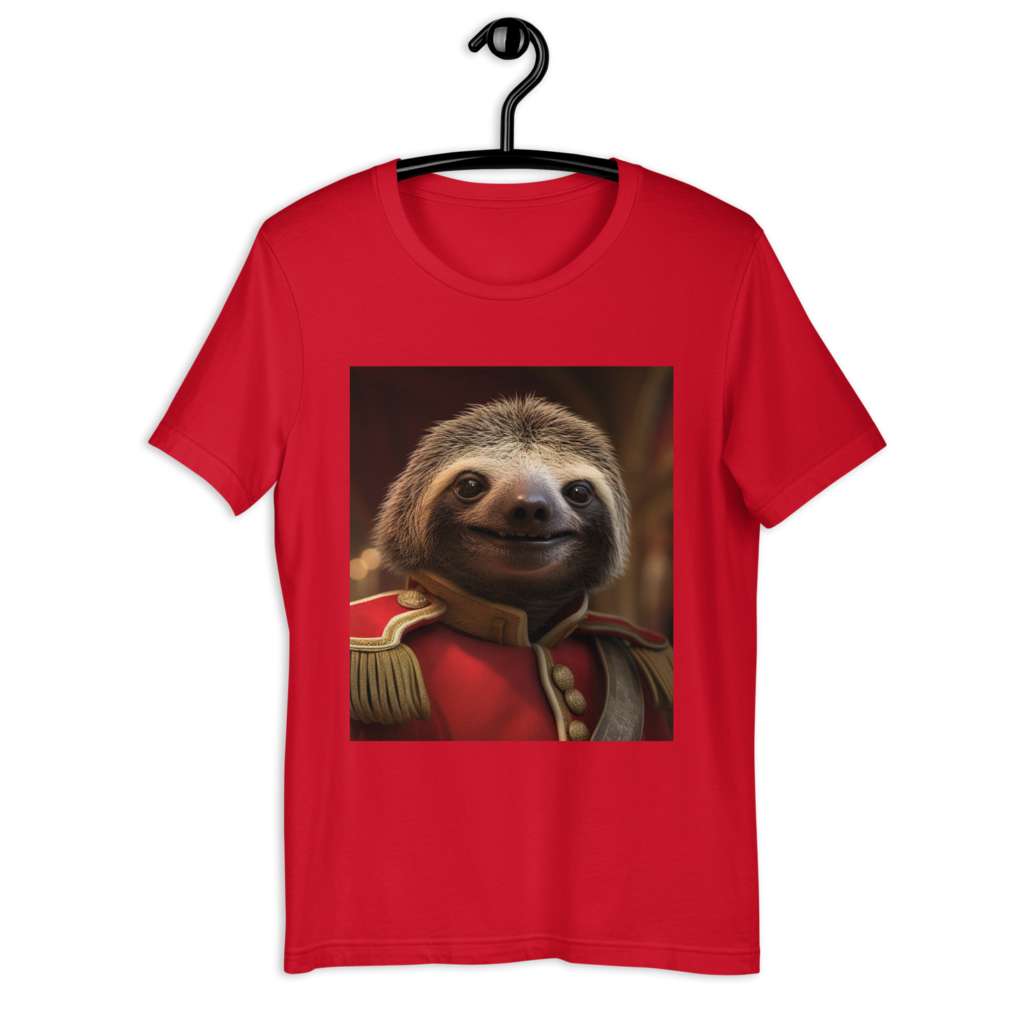 Sloth BritishRoyalGuard Unisex t-shirt