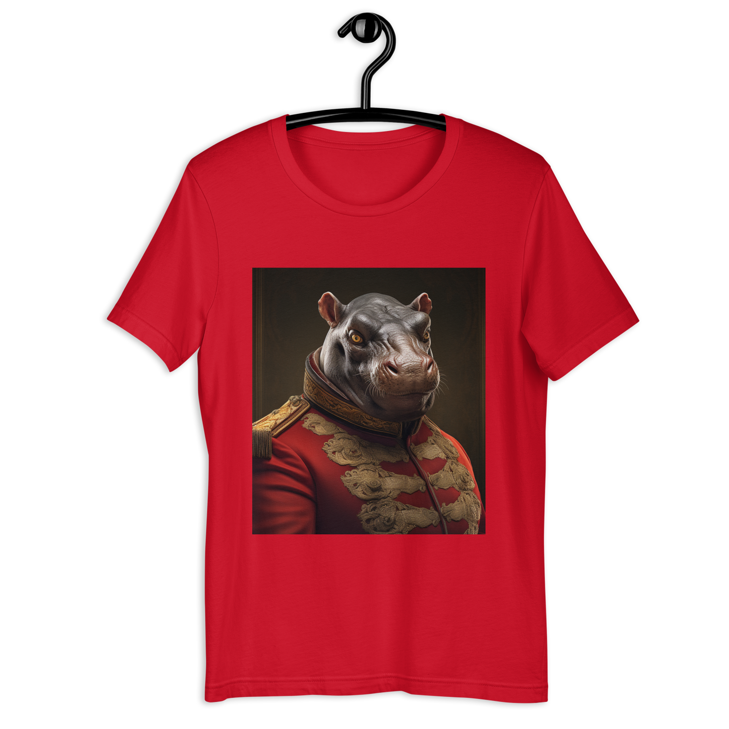 Hippo BritishRoyalGuard Unisex t-shirt