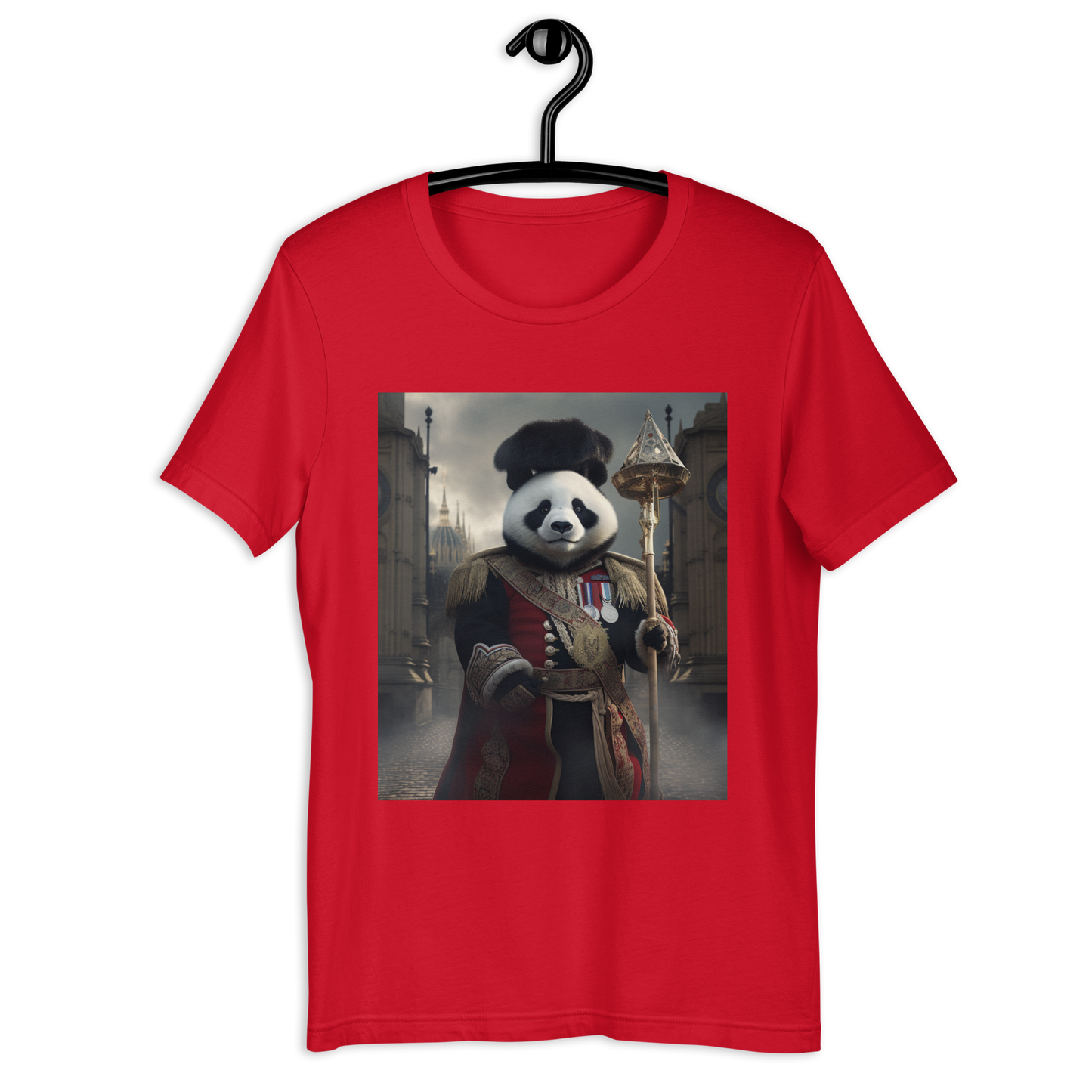 Panda BritishRoyalGuard Unisex t-shirt