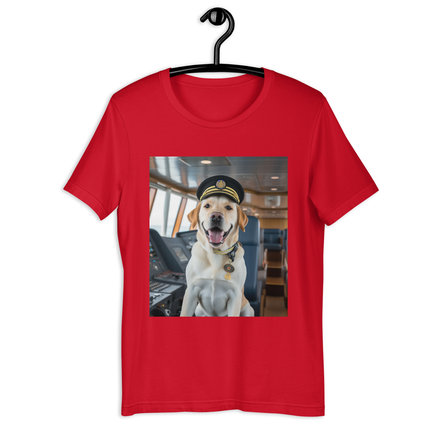 Labrador Retriever CruiseShipCaptain Unisex t-shirt