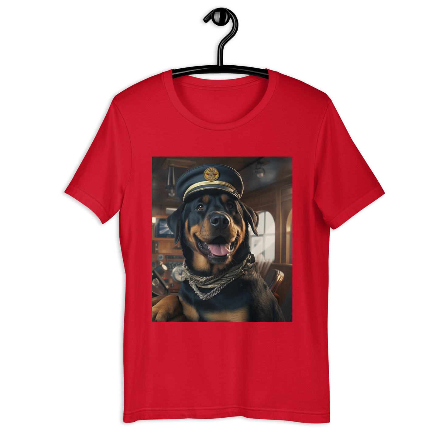 Rottweiler CruiseShipCaptain Unisex t-shirt