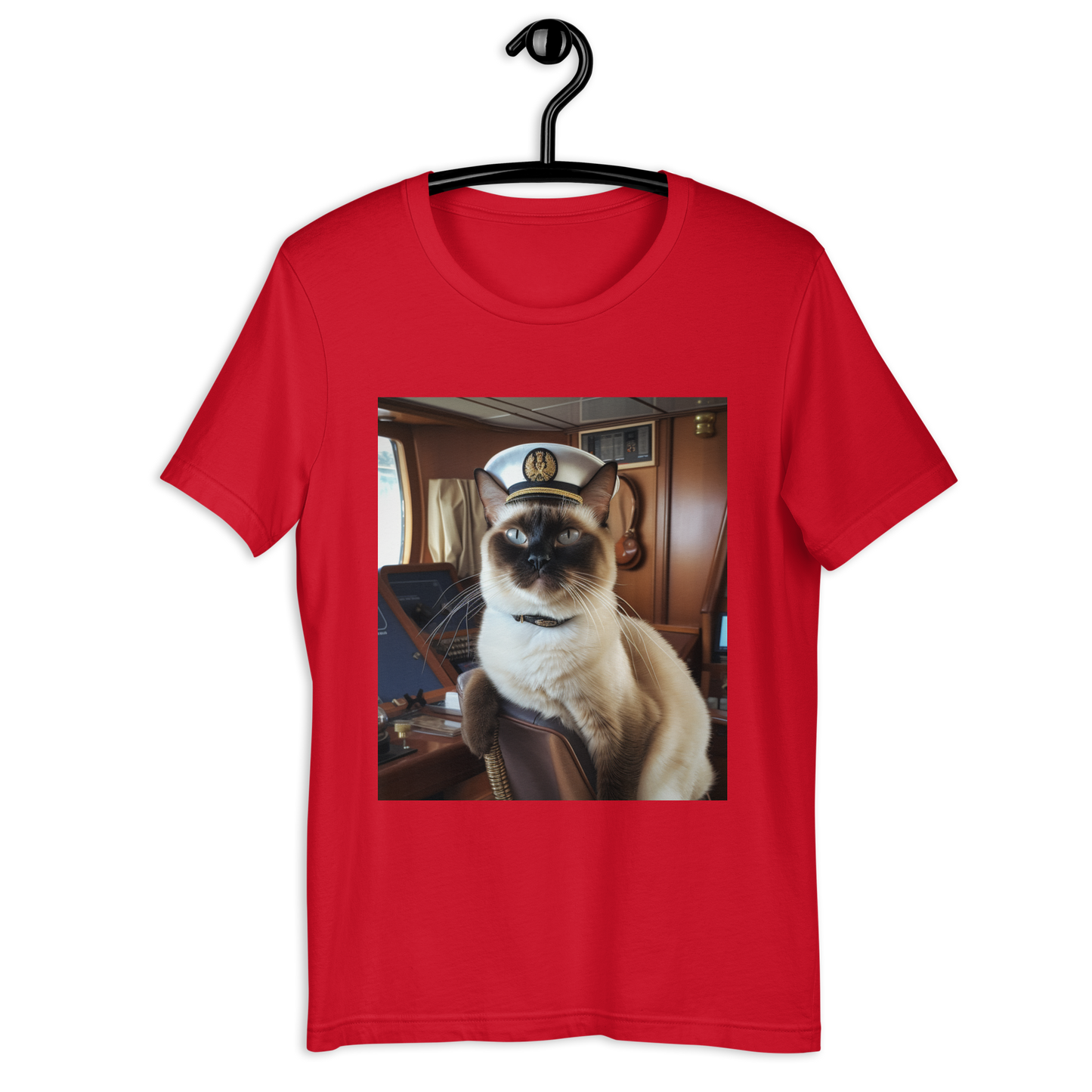 Siamese CruiseShipCaptain Unisex t-shirt