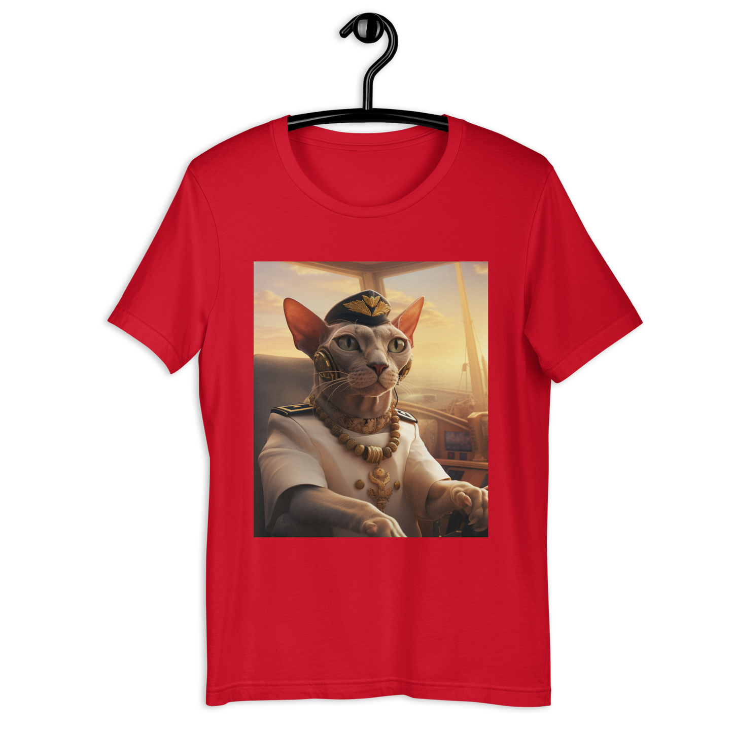 Sphynx CruiseShipCaptain Unisex t-shirt