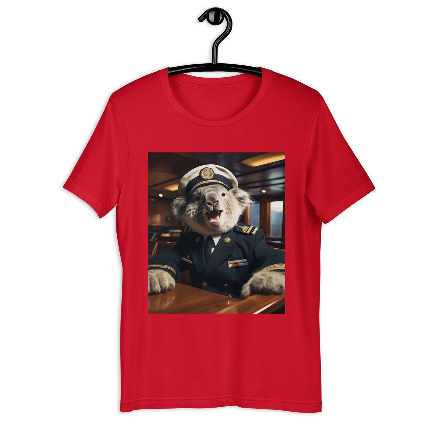 Koala CruiseShipCaptain Unisex t-shirt