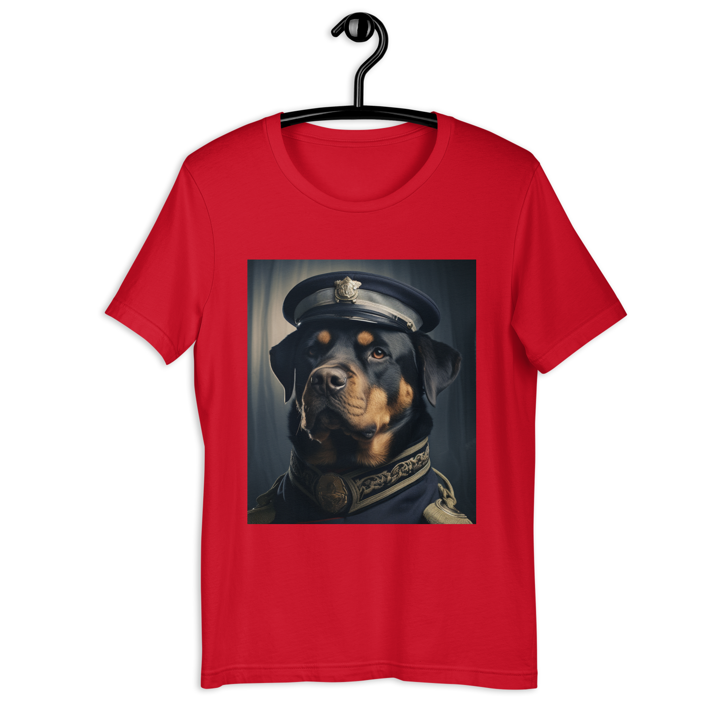 Rottweiler NavyOfficer Unisex t-shirt