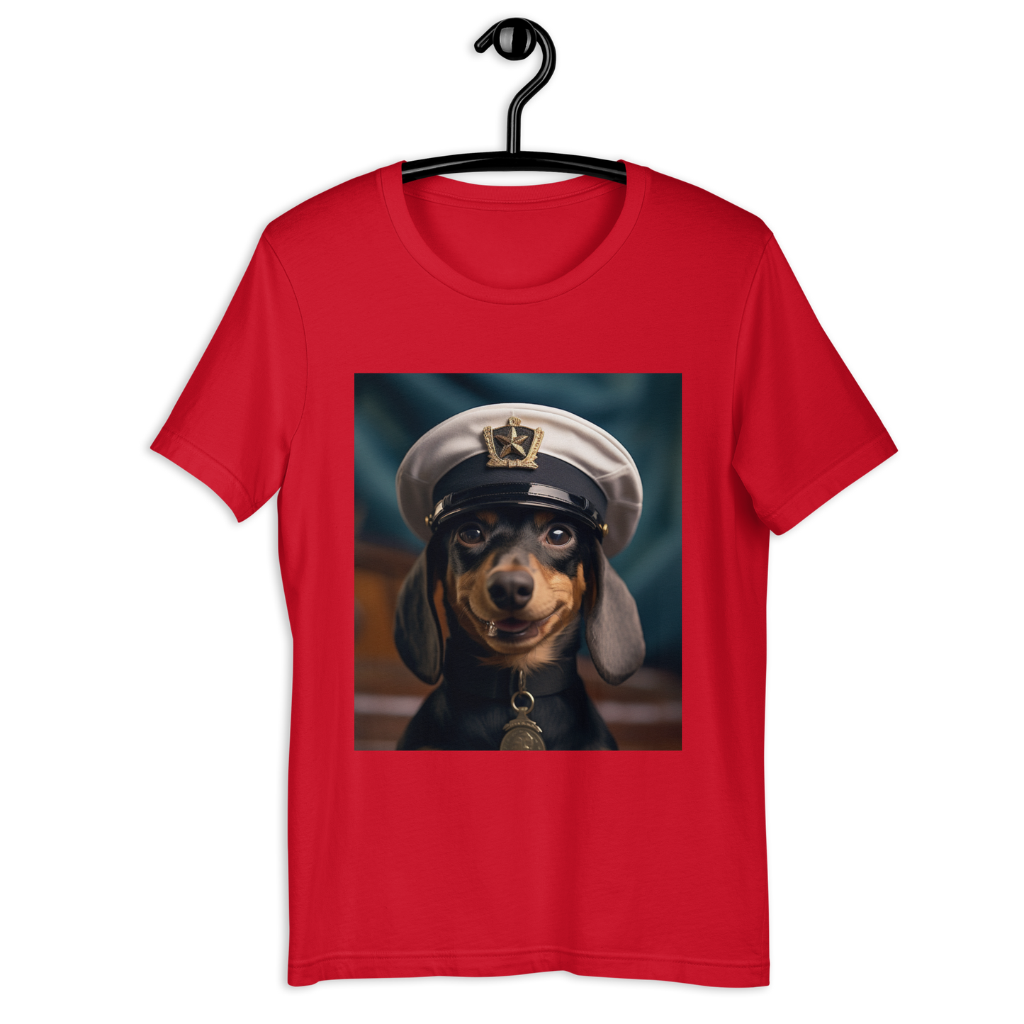 Dachshund NavyOfficer Unisex t-shirt