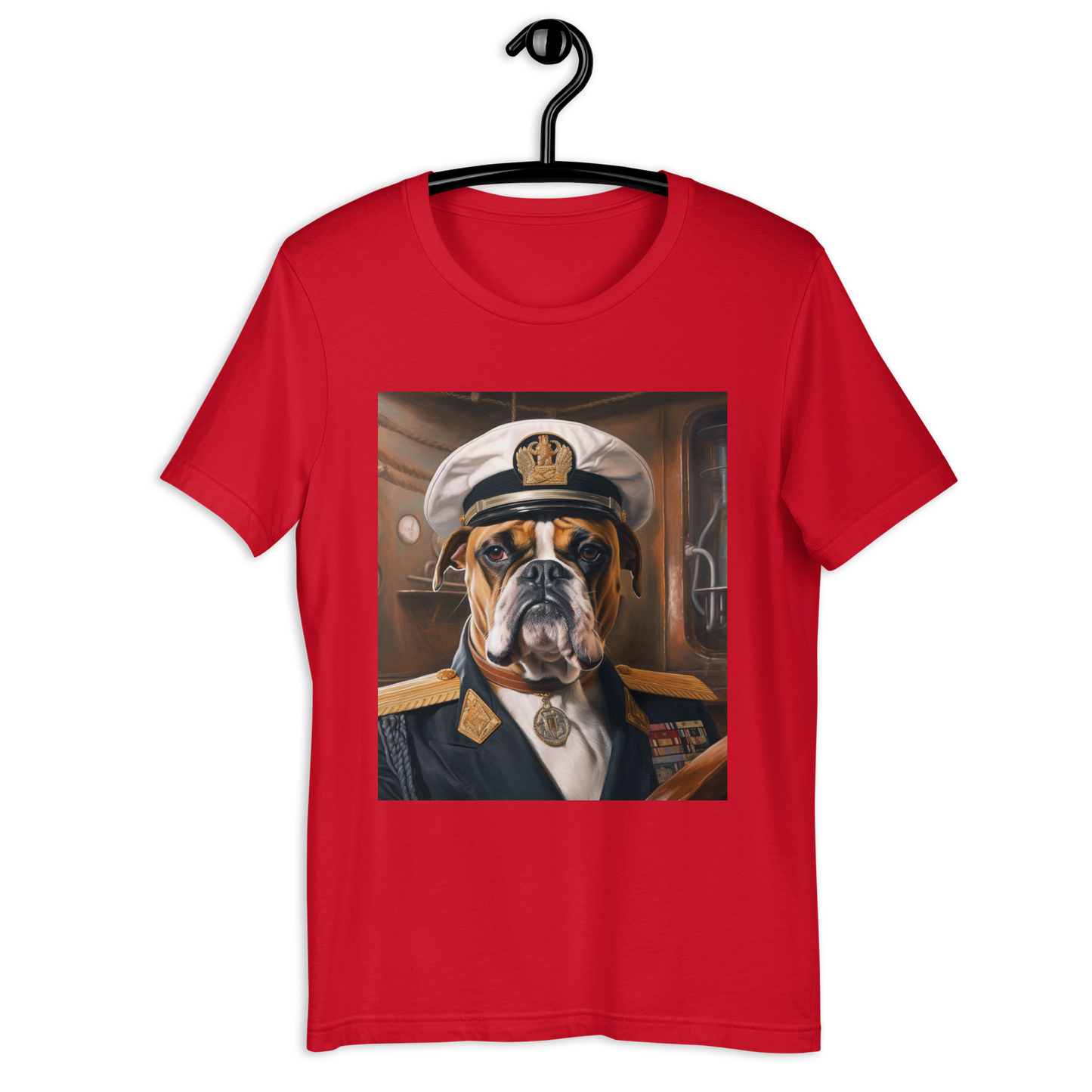 Boxer NavyOfficer Unisex t-shirt