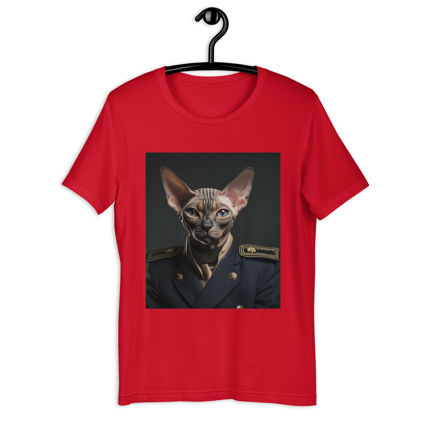 Sphynx NavyOfficer Unisex t-shirt