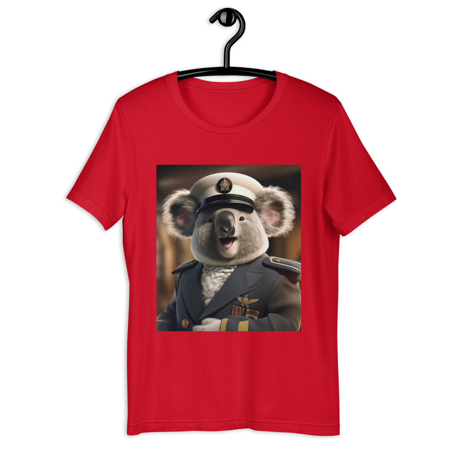 Koala NavyOfficer Unisex t-shirt