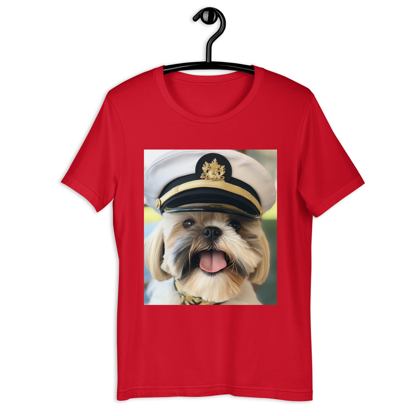 Shih Tzu NavyOfficer Unisex t-shirt