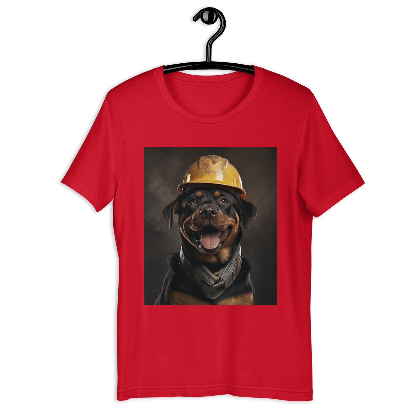 Rottweiler ConstructionWorker Unisex t-shirt