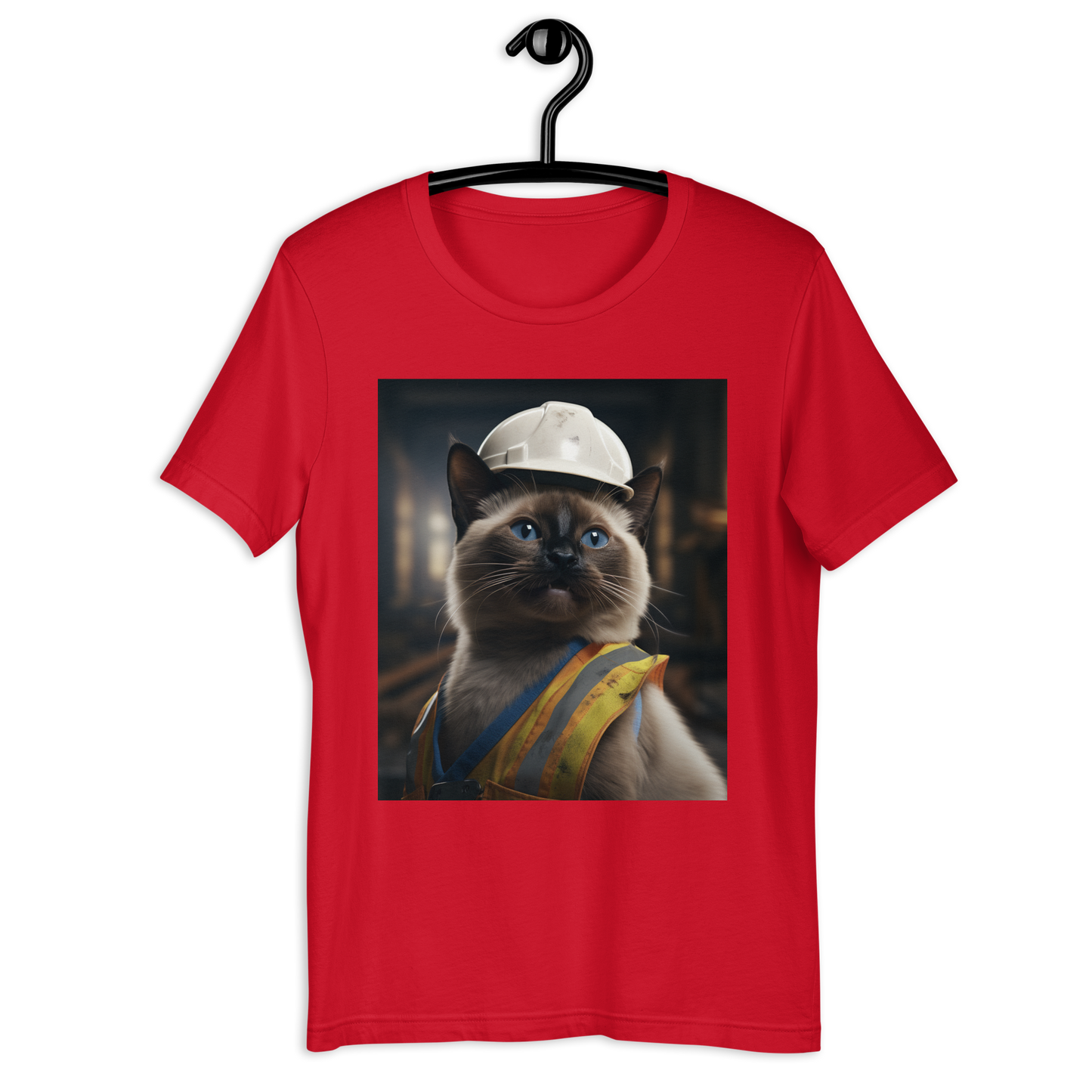 Siamese ConstructionWorker Unisex t-shirt