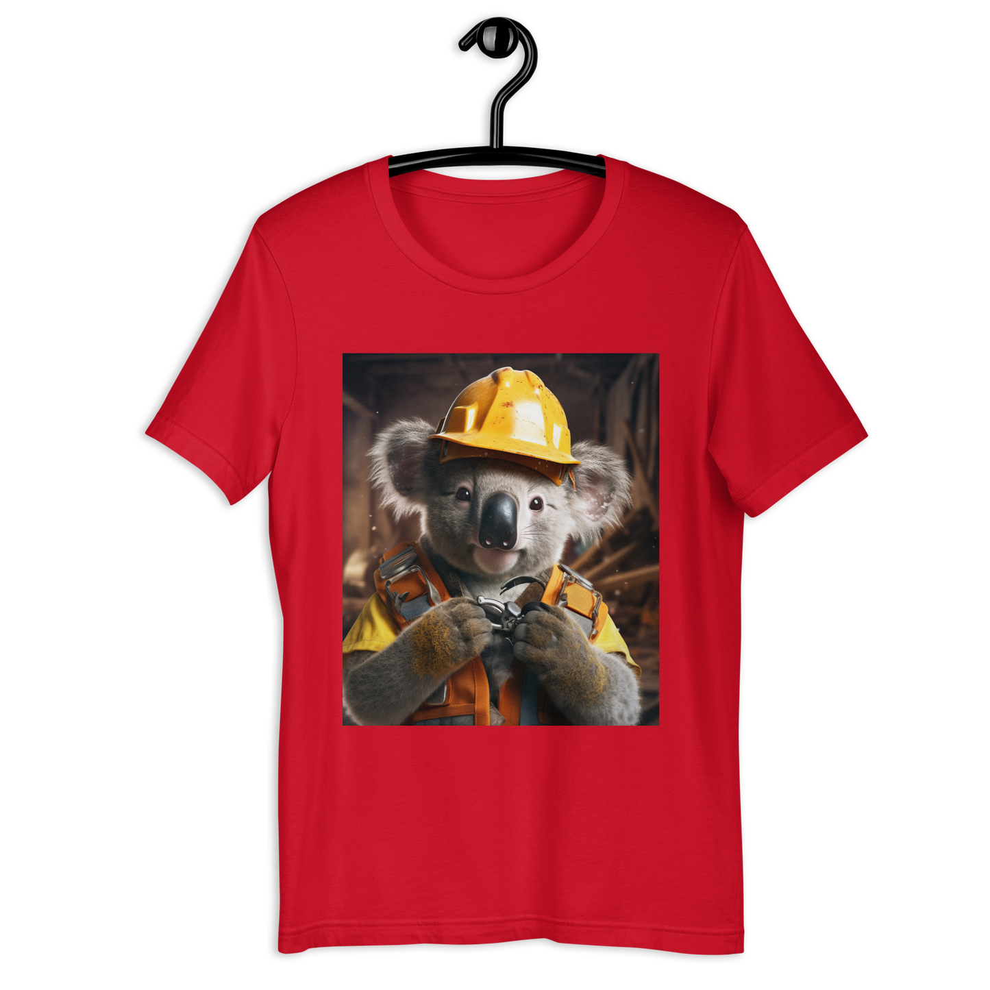 Koala ConstructionWorker Unisex t-shirt