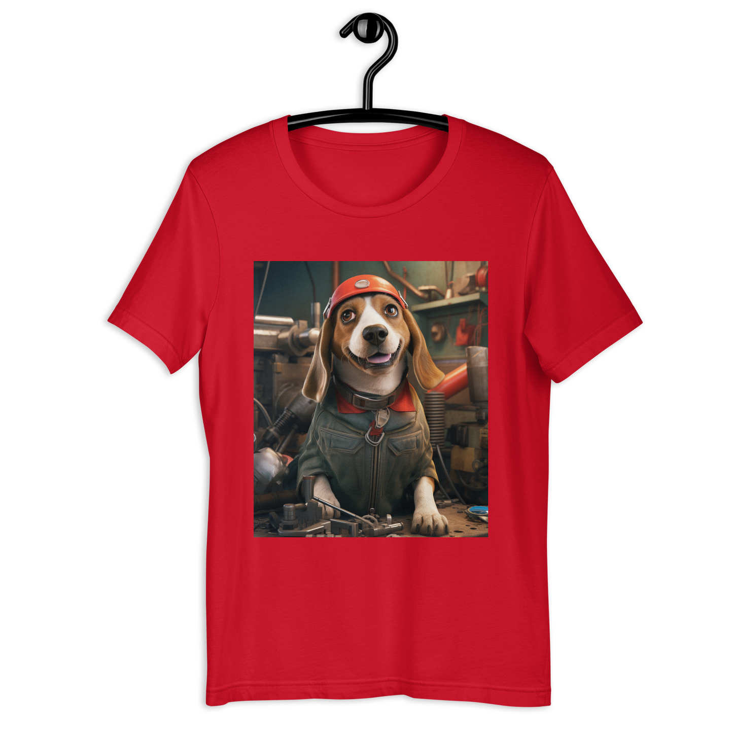 Beagle AutoMechanic Unisex t-shirt