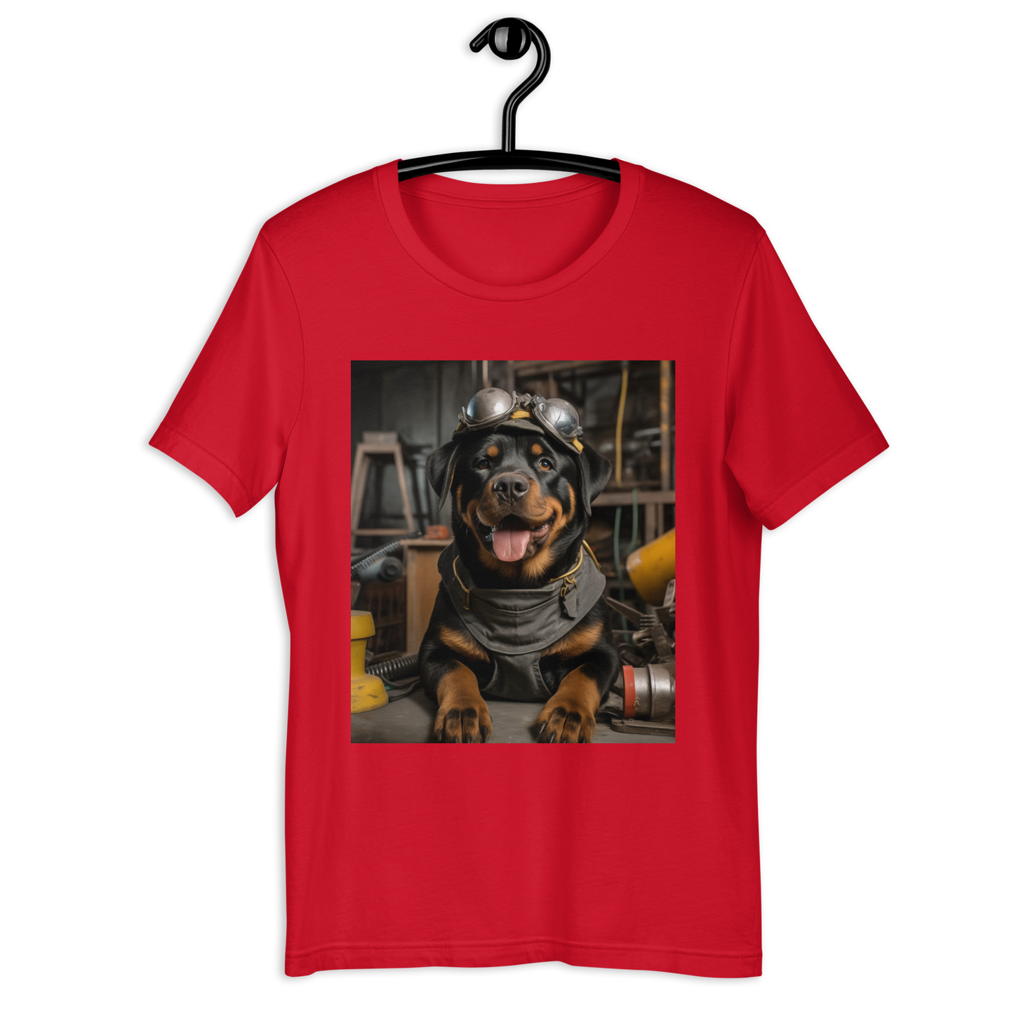 Rottweiler AutoMechanic Unisex t-shirt