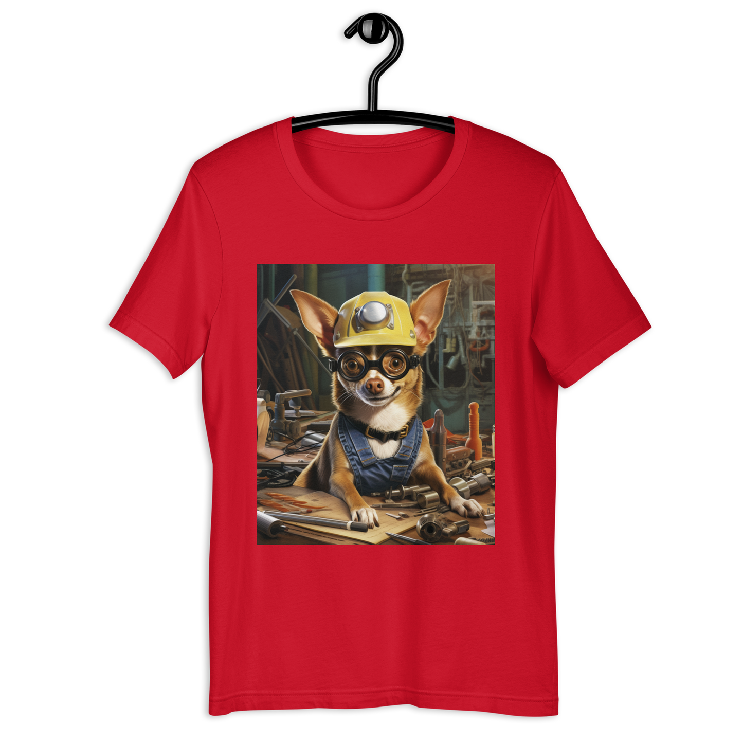 Chihuahua AutoMechanic Unisex t-shirt