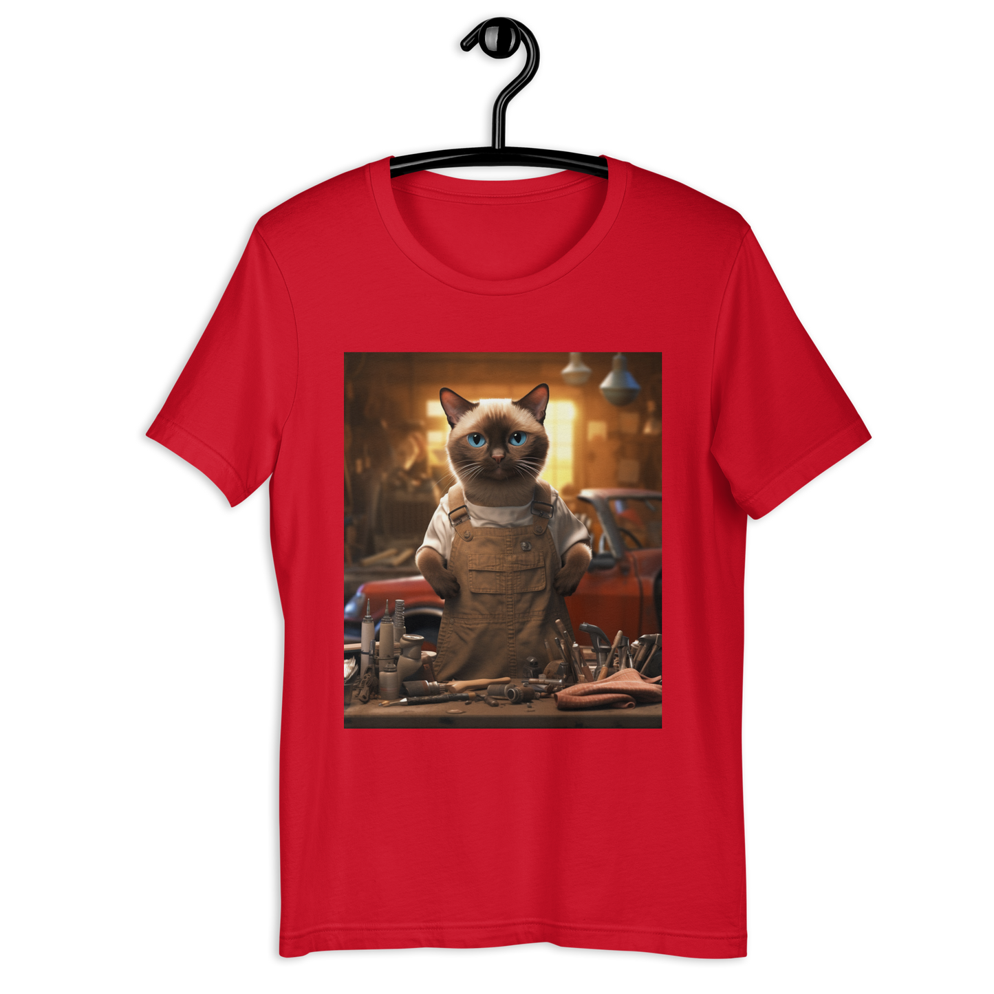 Siamese AutoMechanic Unisex t-shirt