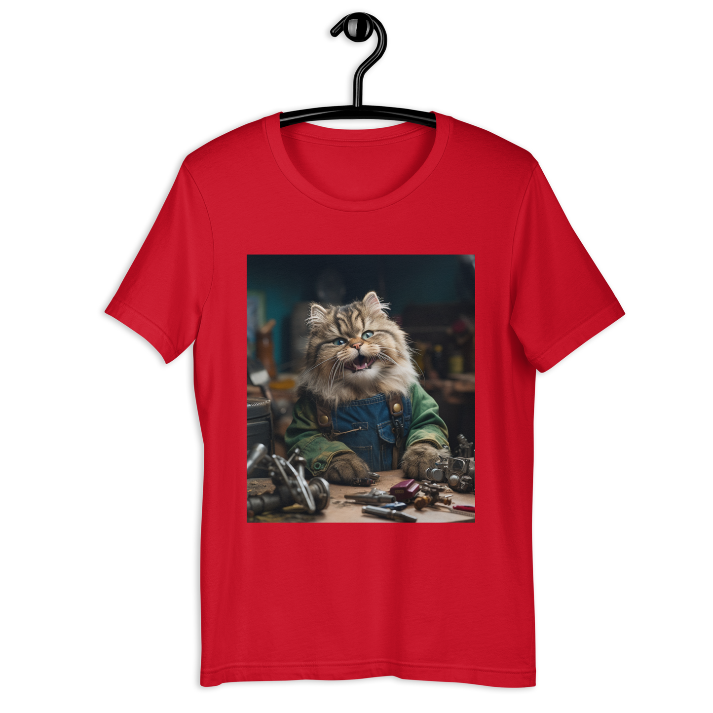 Maine Coon AutoMechanic Unisex t-shirt