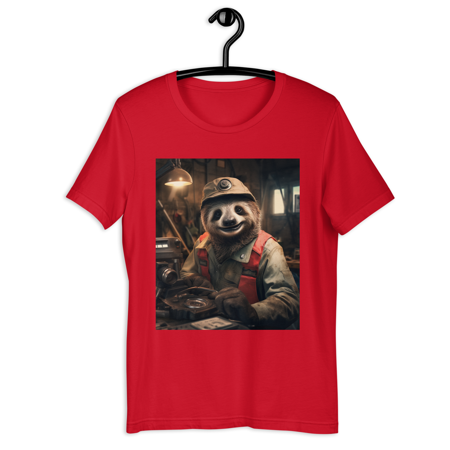 Sloth AutoMechanic Unisex t-shirt